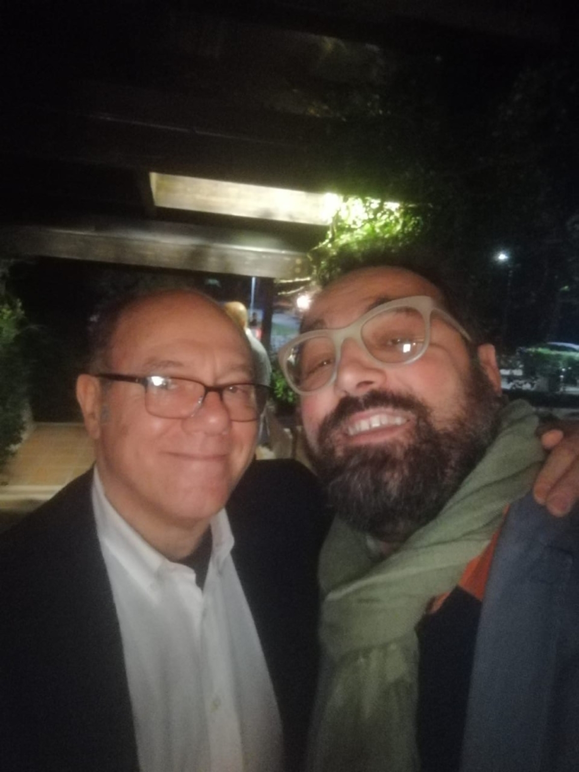 Beppe Varlotta e Carlo Verdone