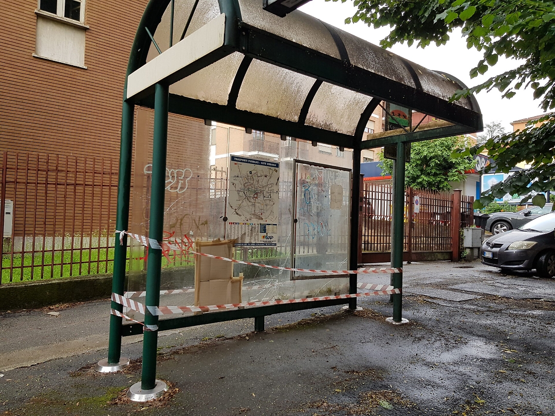 fermata bus corso XXV aprile