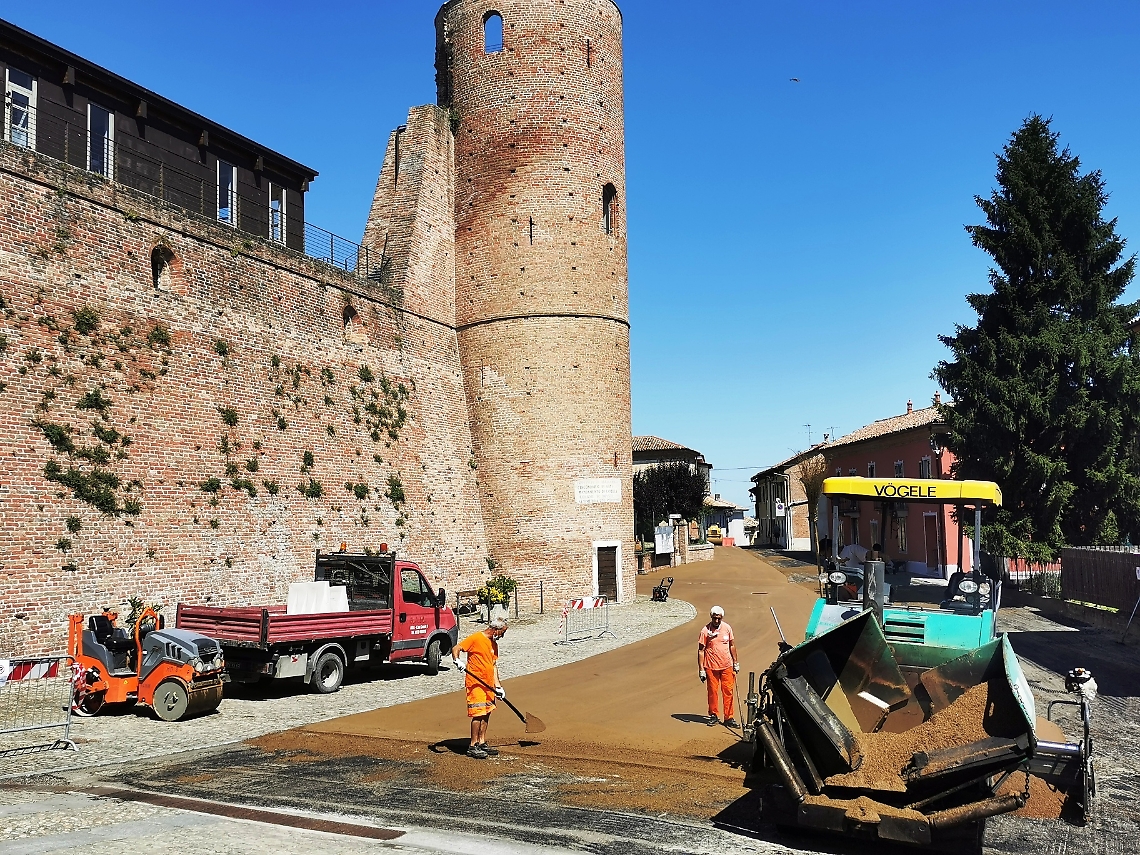 lavori piazza moasca