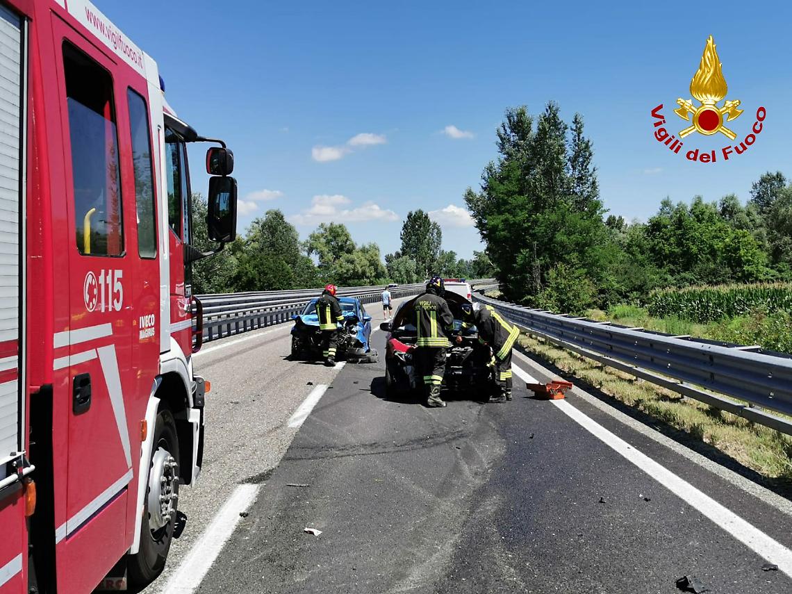 vigili del fuoco incidente portacomaro