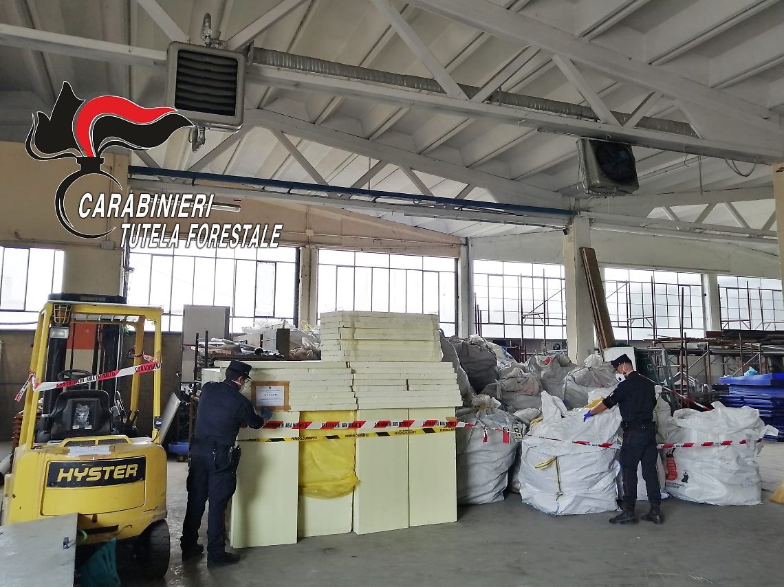 amianto carabinieri forestali