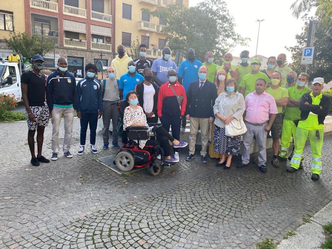 senegalesi pulizia corso matteotti