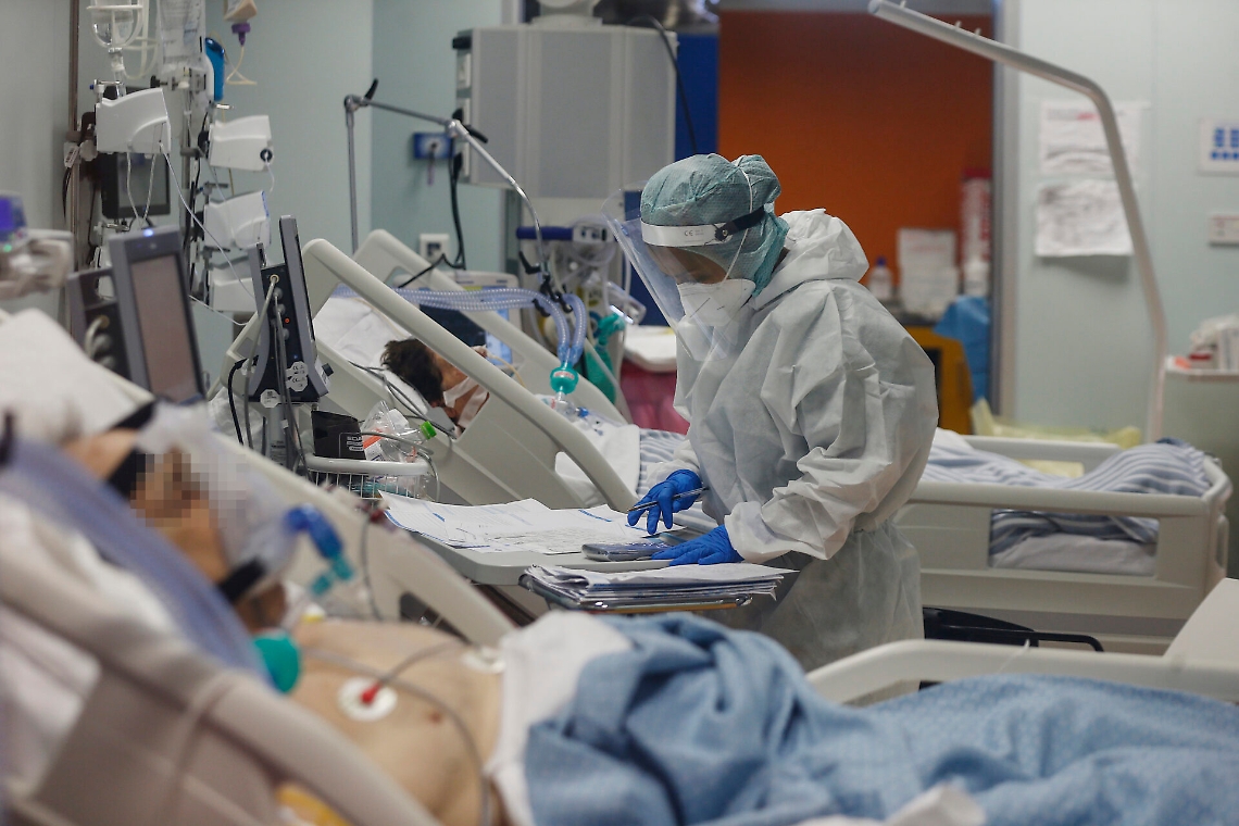 Seconda ondata di Coronavirus : ritorno in terapia intensiva Istituto Clinico Casal Palocco Covid 3