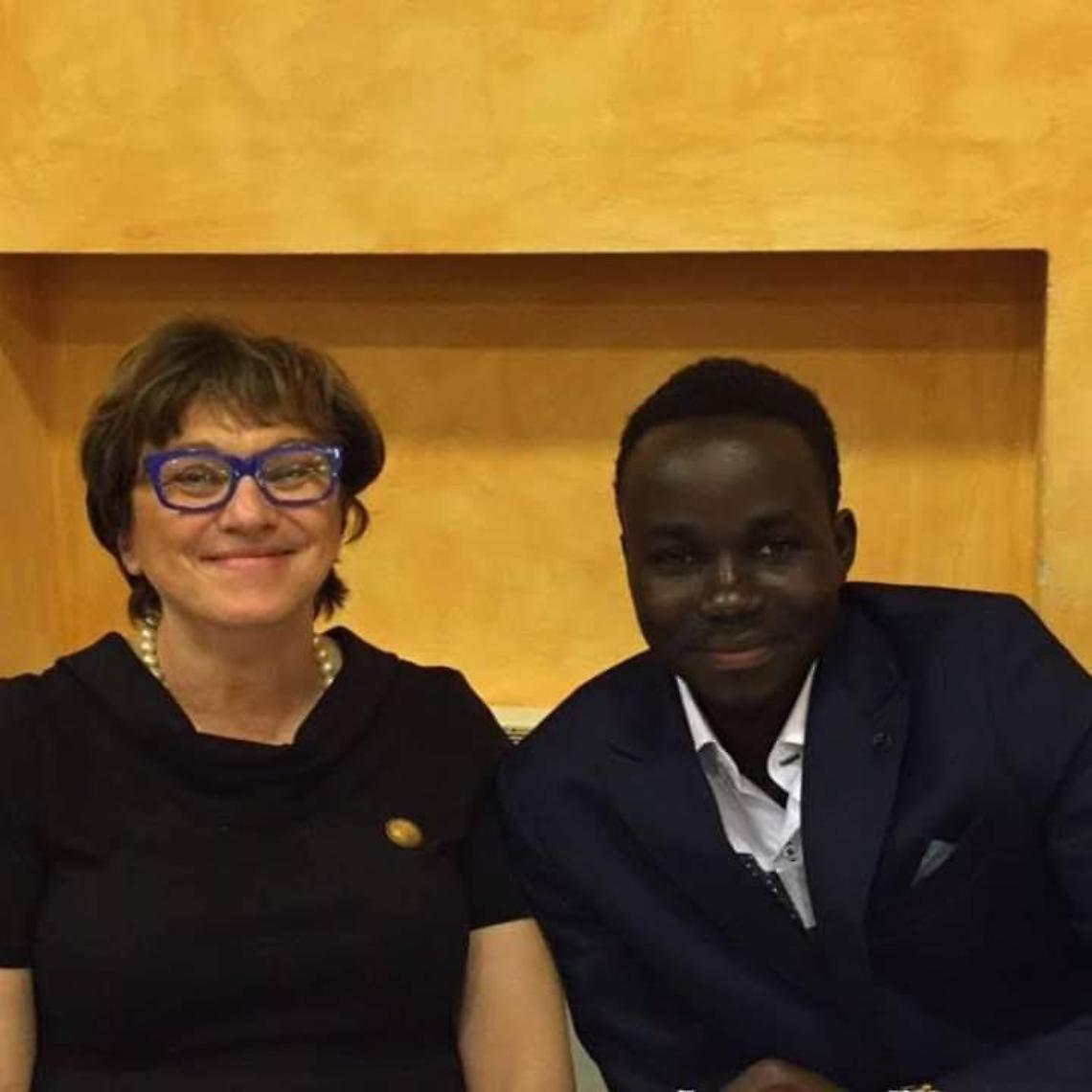 giuliana barucco binetto e oumar diello