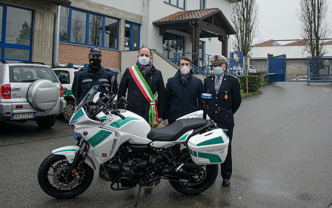 moto polizia municipale