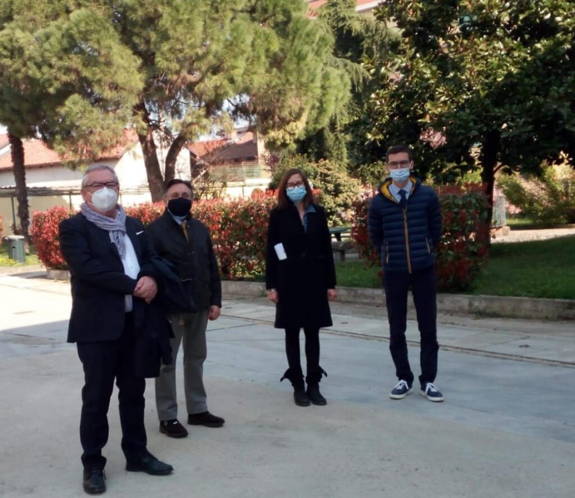 Visita del Direttore Boraso alla Casa di riposo Zabert (1)