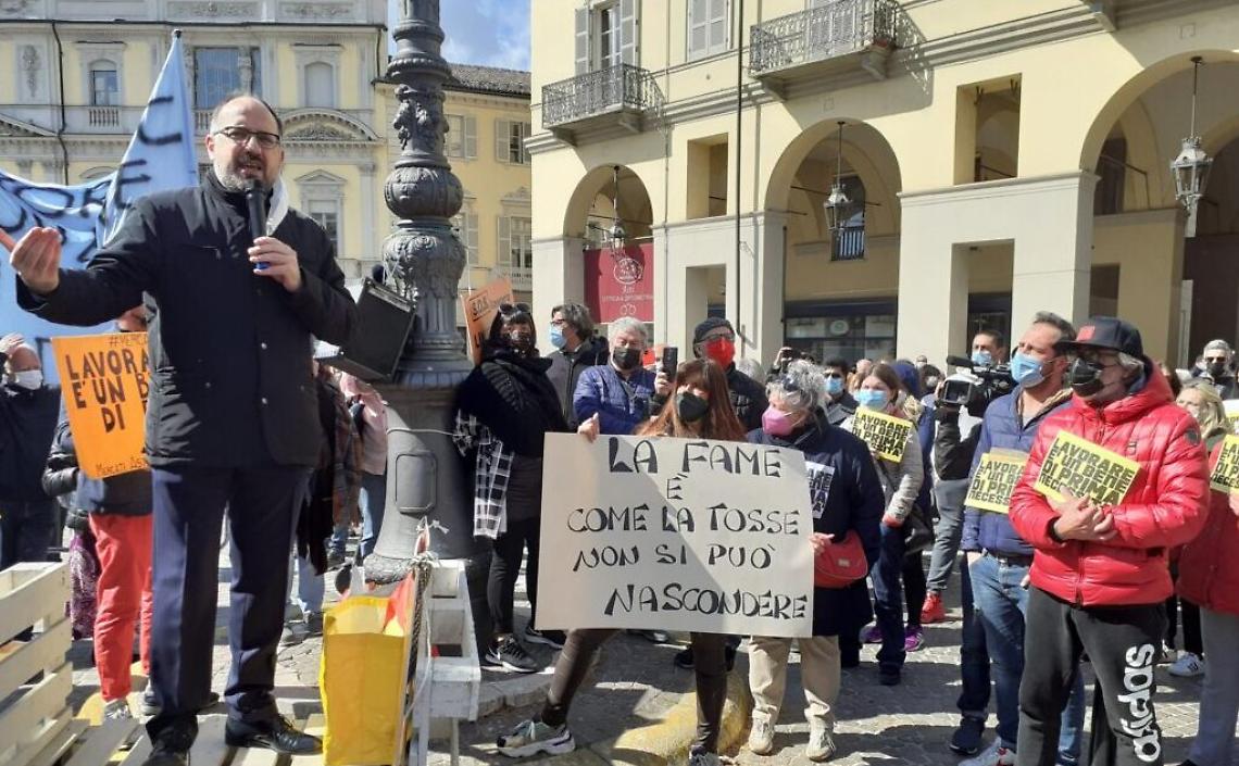 protesta ambulanti