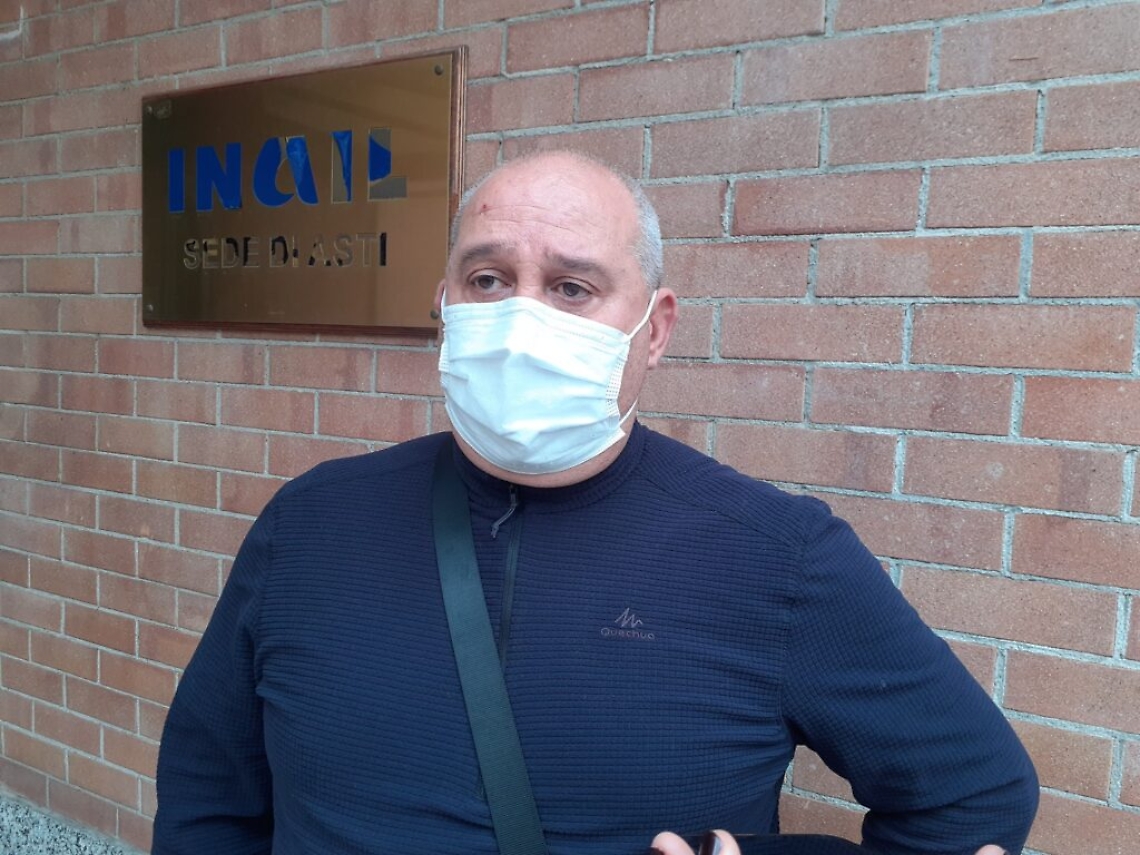 Candido Chirieleison protesta inail