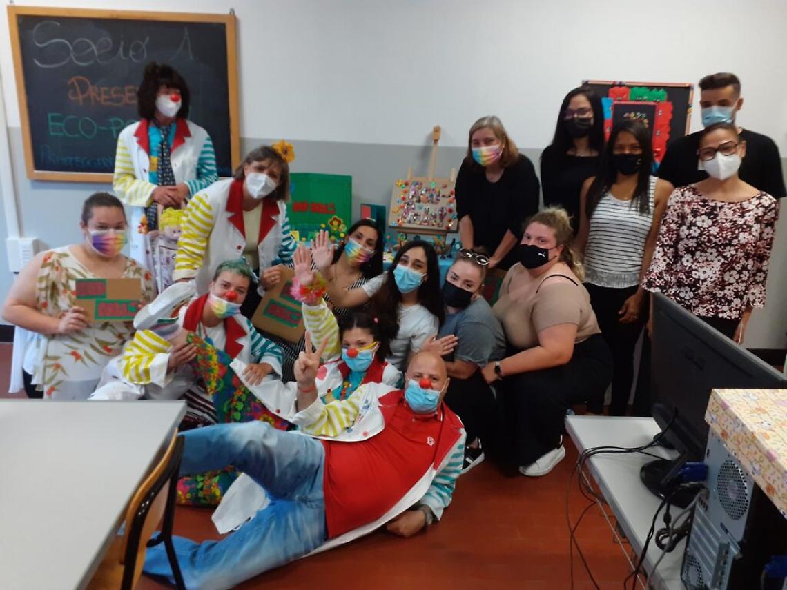 Castigliano e associazione clown