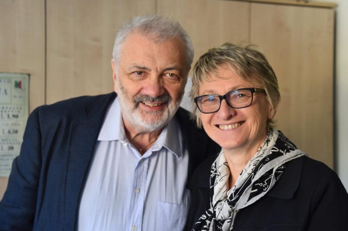 Pier Giorgio Bricchi e Vittoria Maggiorotto