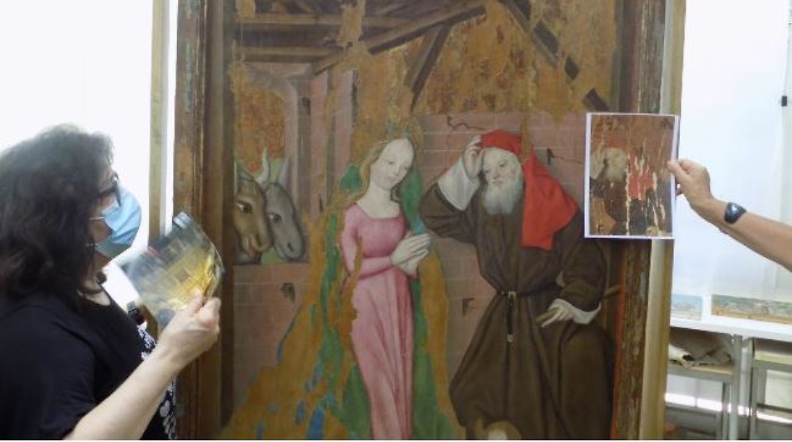 vezzolano pale restaurate