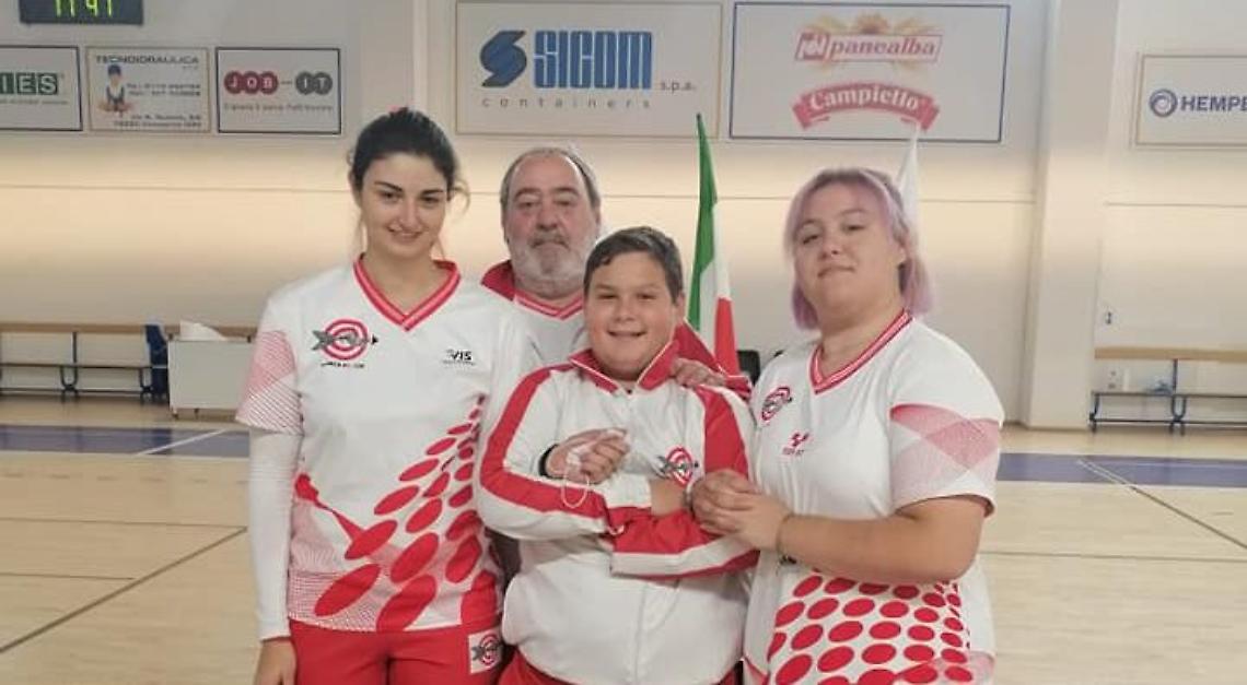 Da sinistra Dapino, Vassarotti, Arossa e Vassarotti