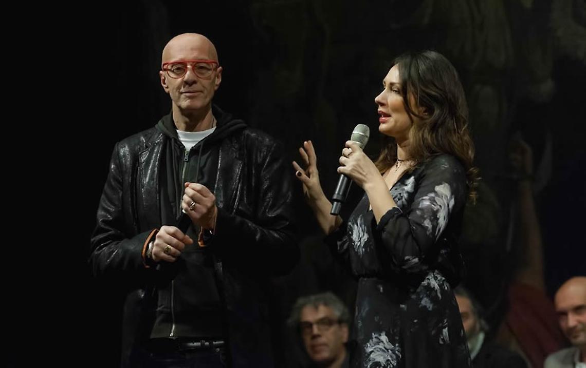 Massimo Cotto e Chiara Buratti