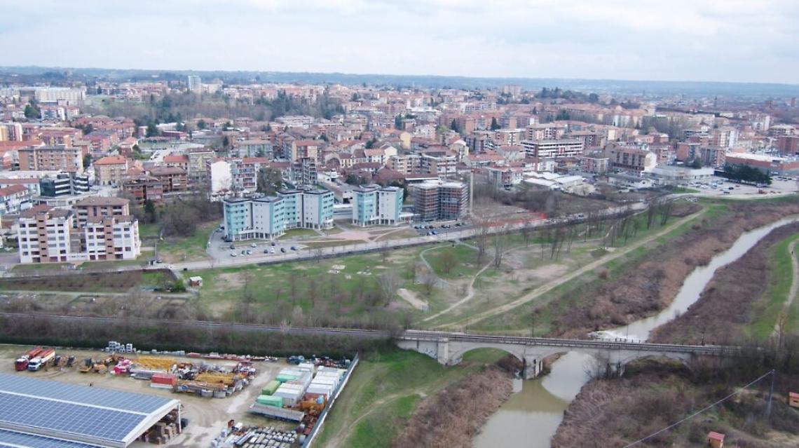Asti dall'alto (foto geometra Gigi Rosso)