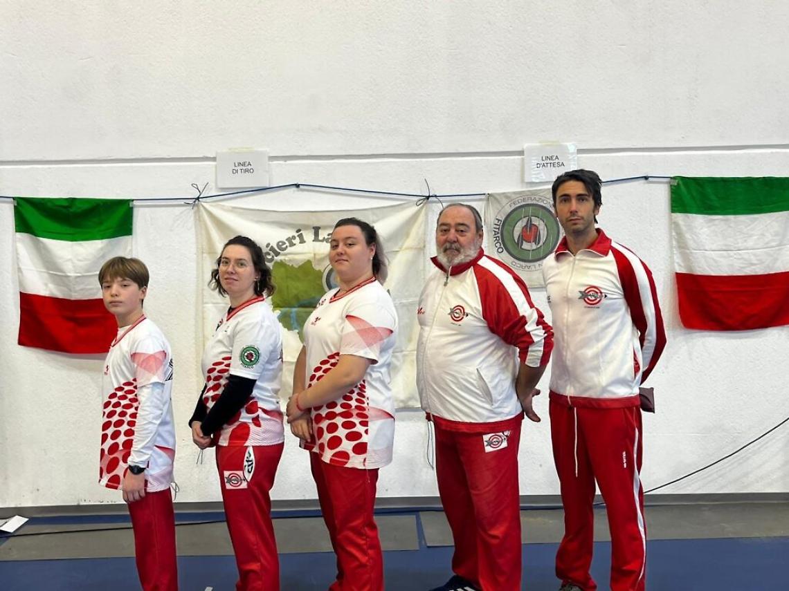 da sx Rizzo, Giaccone, Vassarotti F., Vassarotti S, Savoini