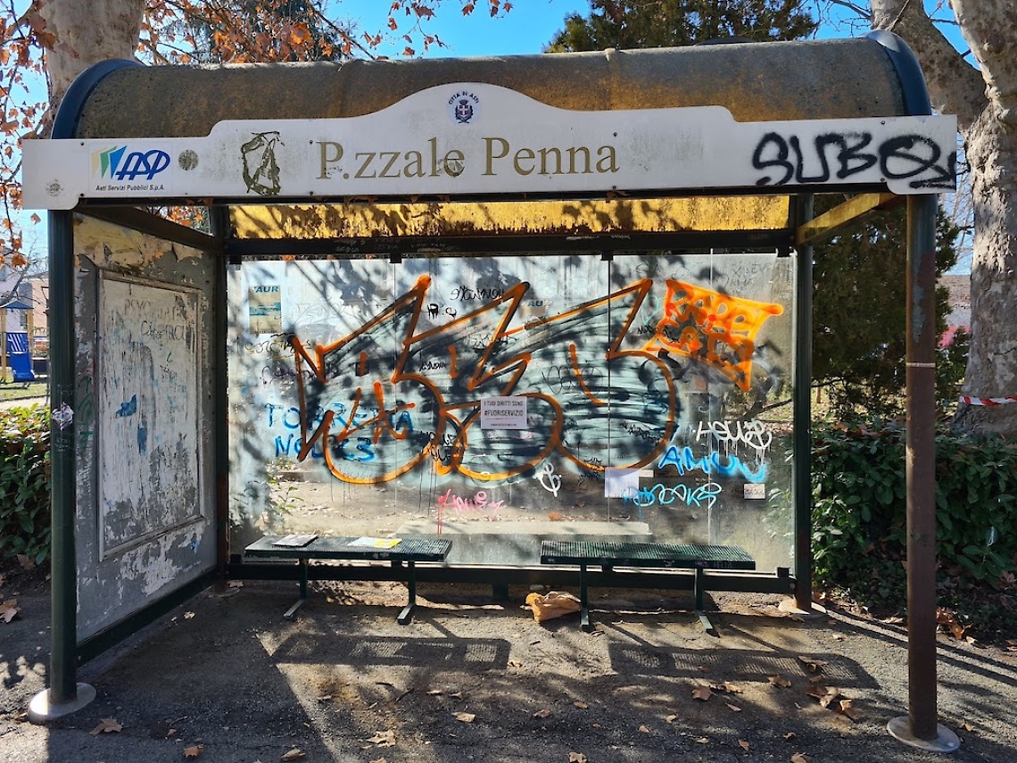 pensilina piazzale penna