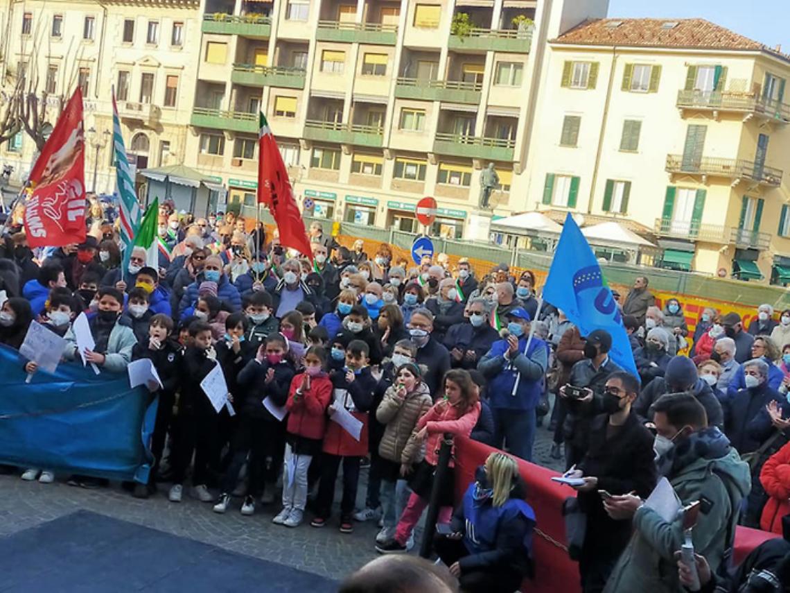 Acqui protesta