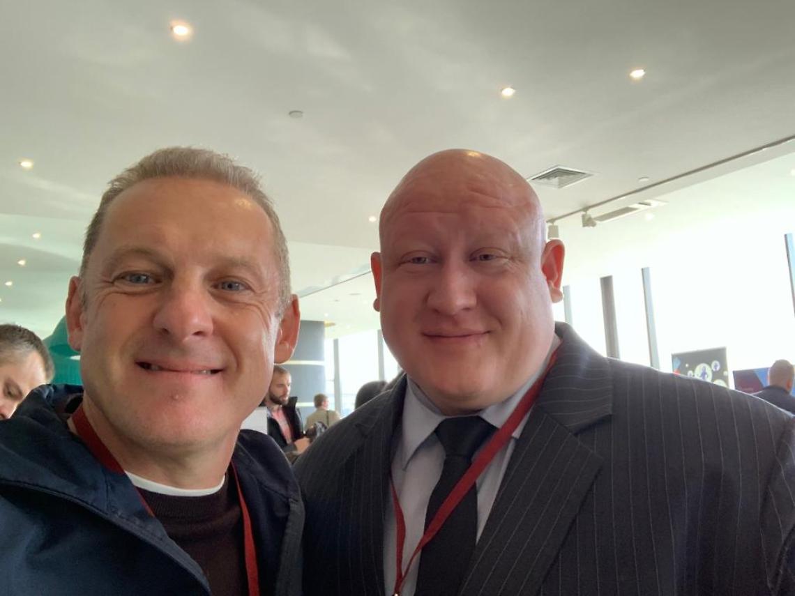 Cavagnino e chef Igor Sokolov