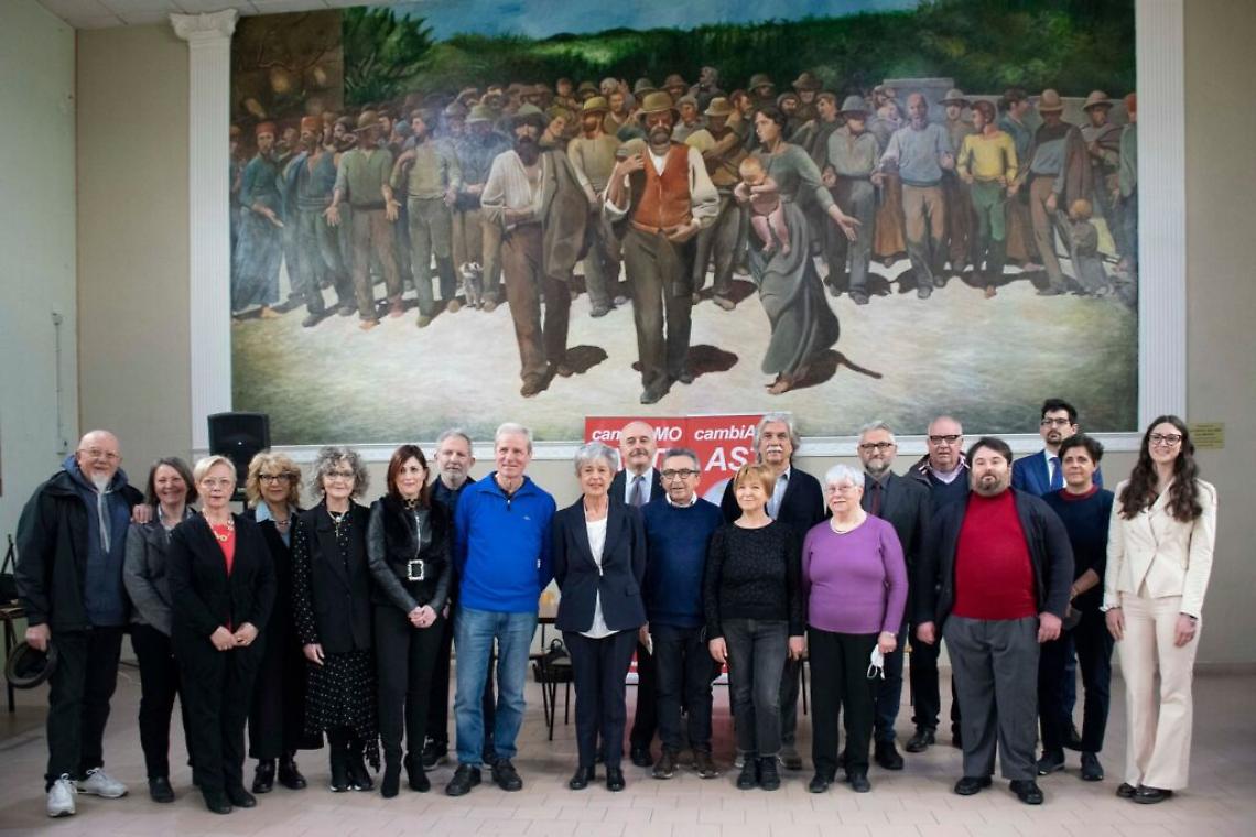 Presentazione lista CambiAMO Asti 20222