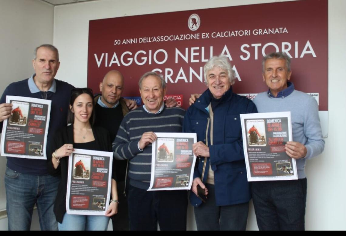 Amici di Camillo ed ex calciatori granata