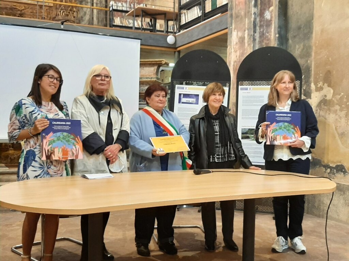 Consegna della targa