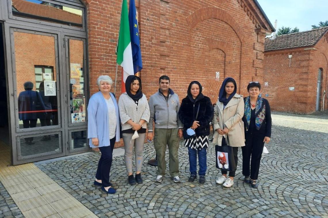 Cpia La famiglia sultani con le maestre Raffaella Rozzo e Laura Basso