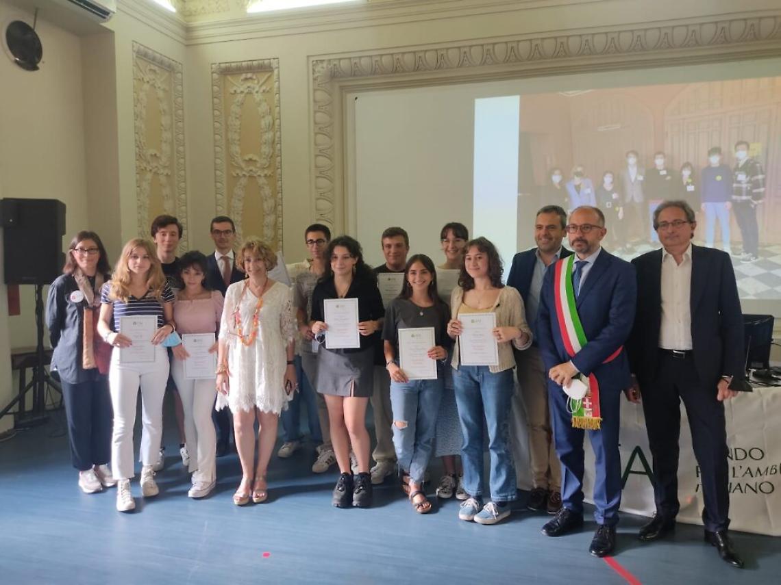 Liceo classico consegna attestati Fai 2022