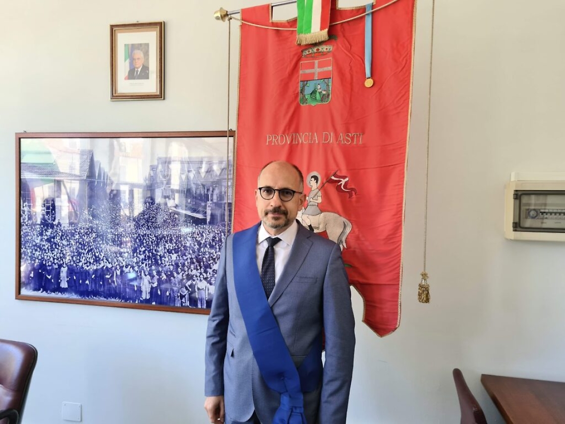 Maurizio Rasero presidente della Provincia di Asti