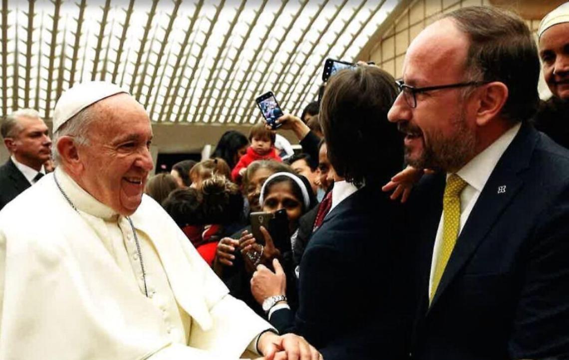Papa Francesco e Rasero Maurizio per sito