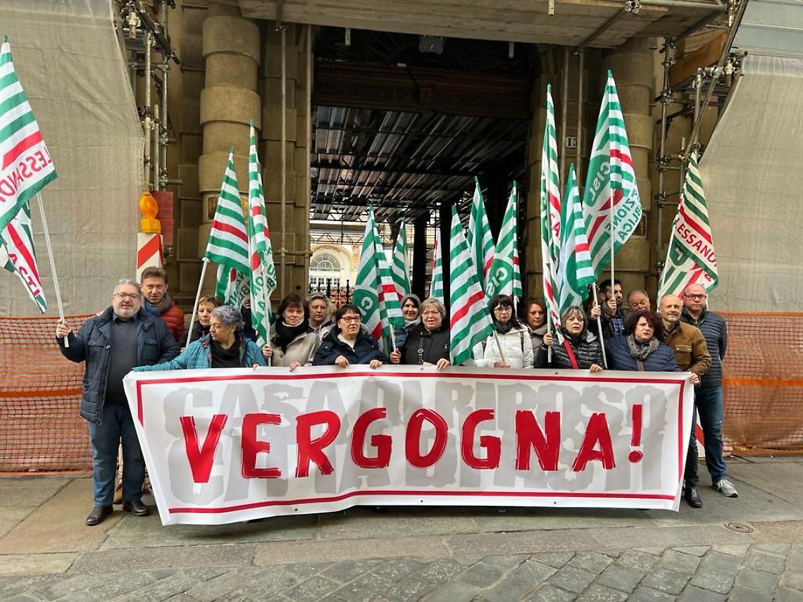 Presidio Cisl casa di riposo Torino