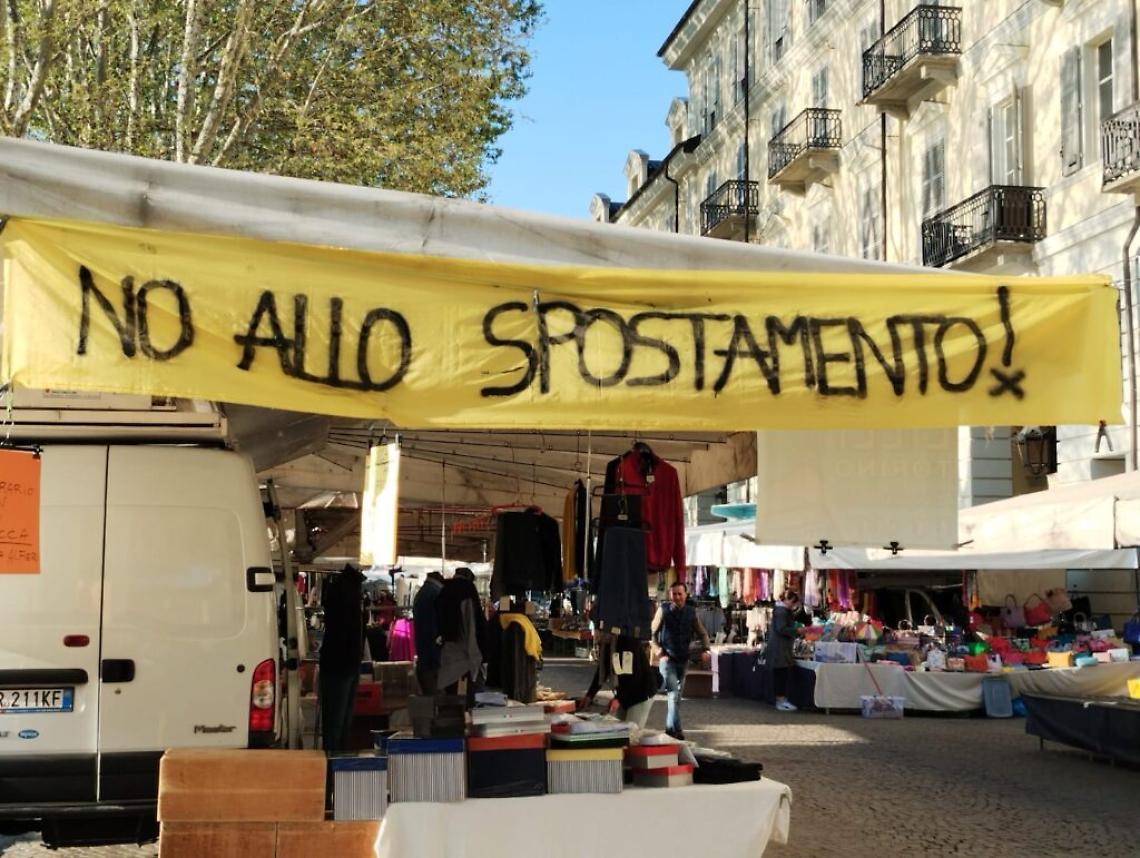 no allo spostamento del mercato