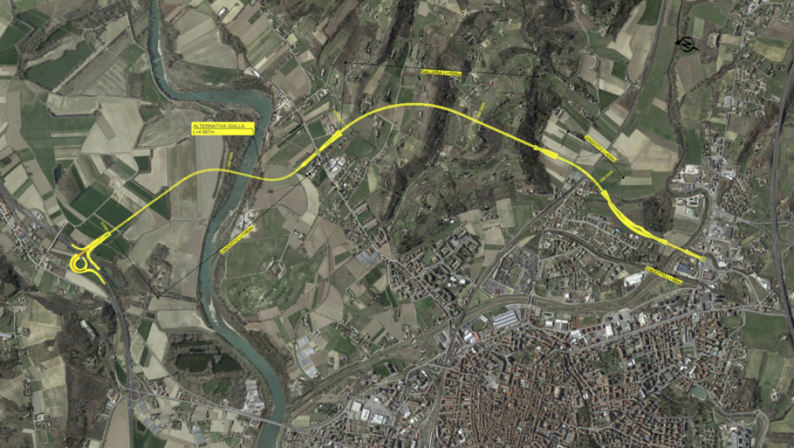 Il tracciato giallo del Caso