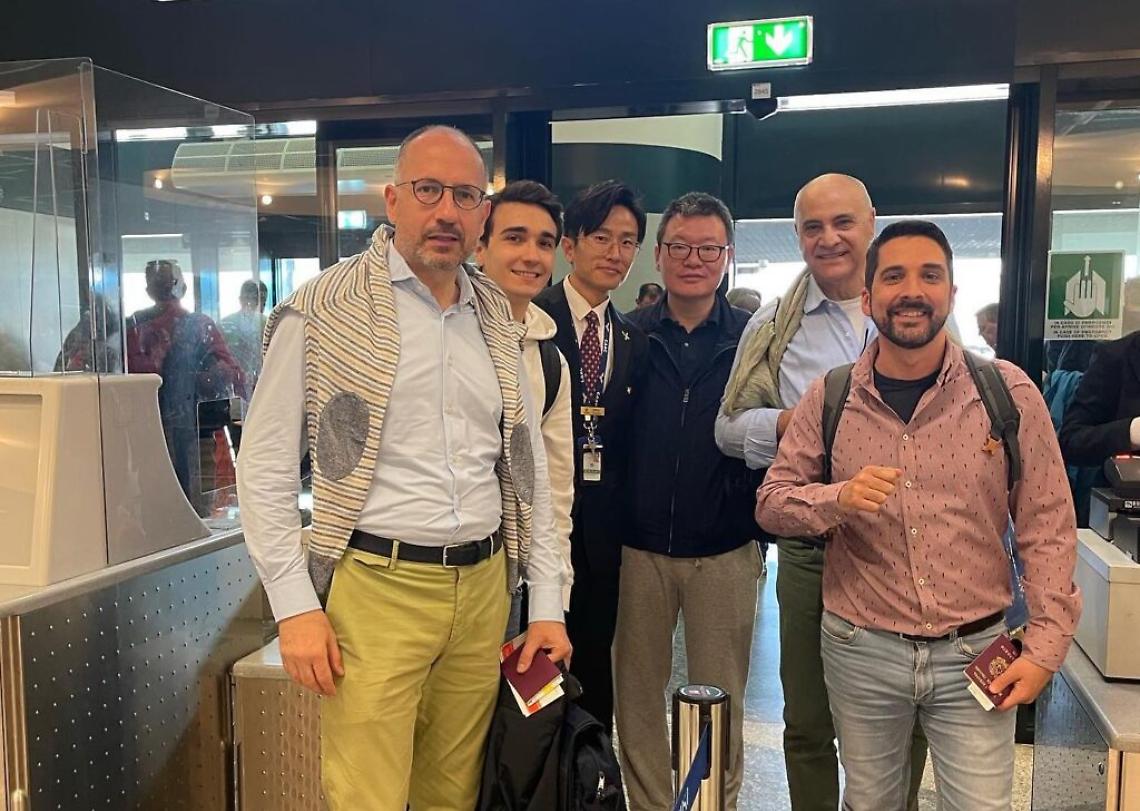 rasero delegazione aeroporto