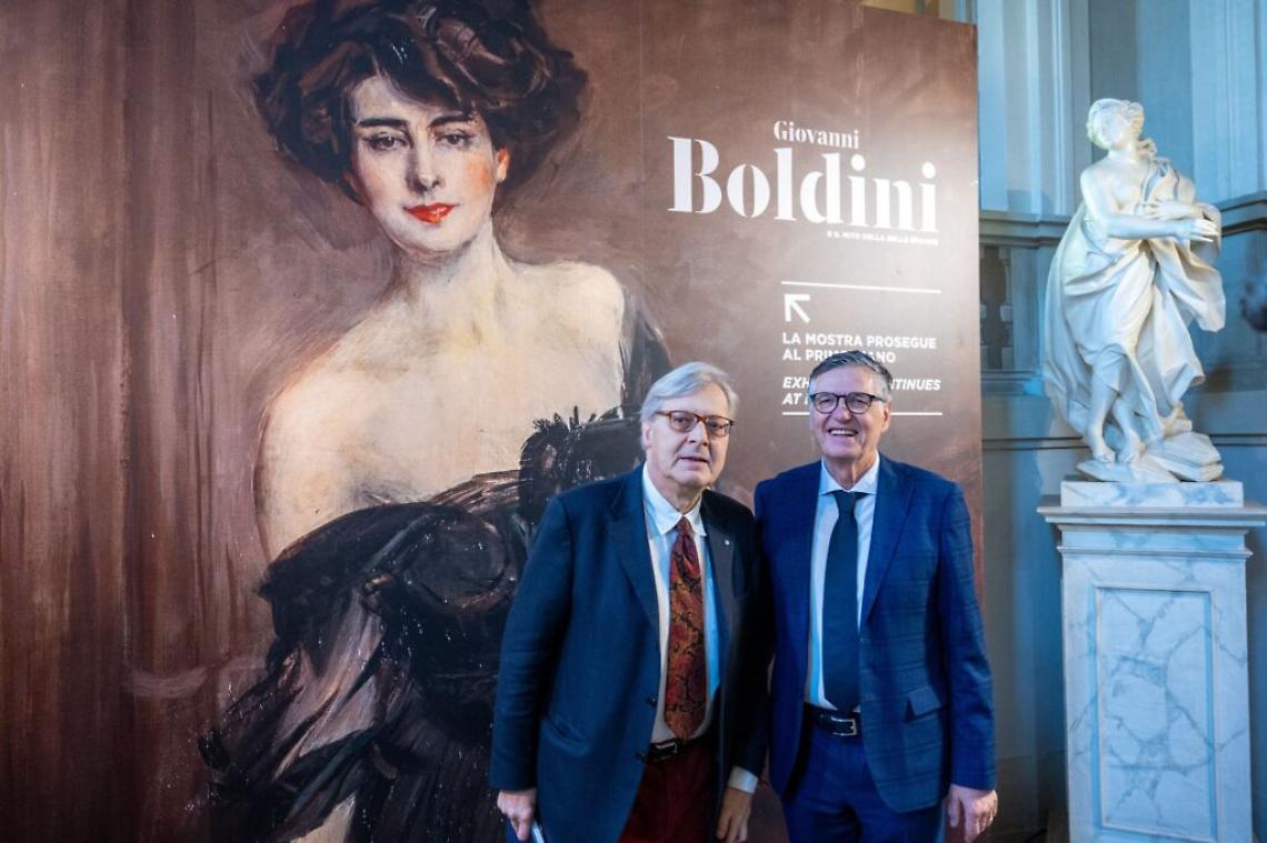 Sacco Mario e Sgarbi Vittorio