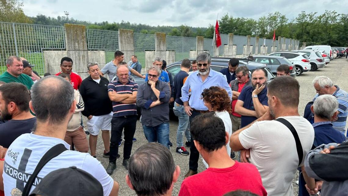 Al.Pi. presidio con Mininni