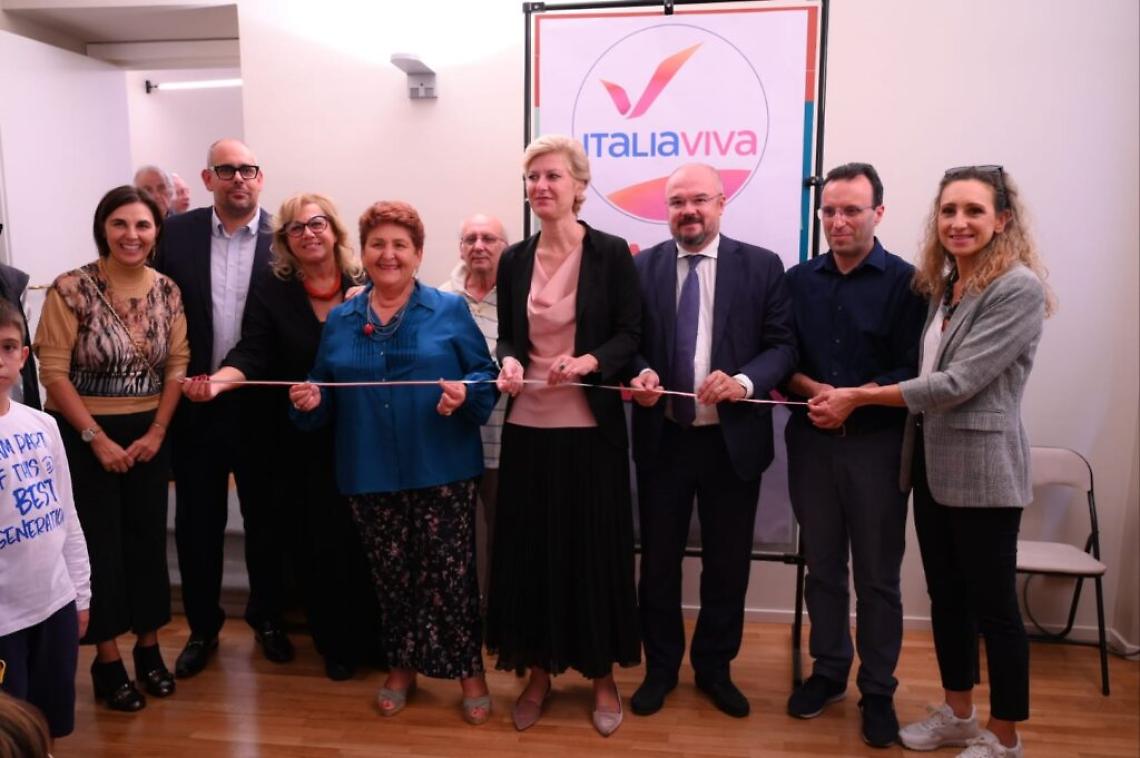 inaugurazione sede di italia viva