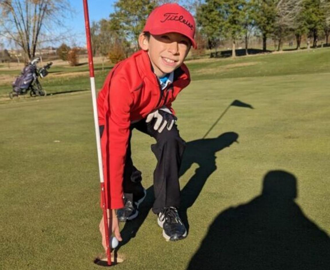 Garello Christian hole in one