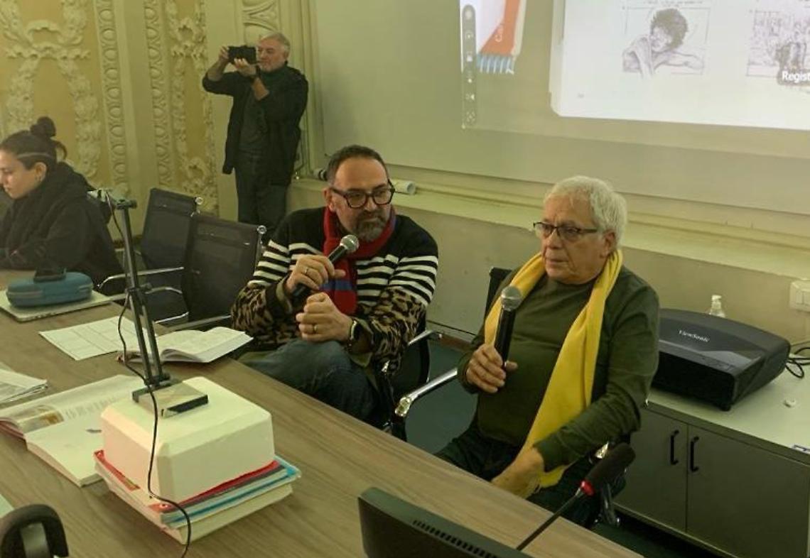 Ghiazza al liceo artistico