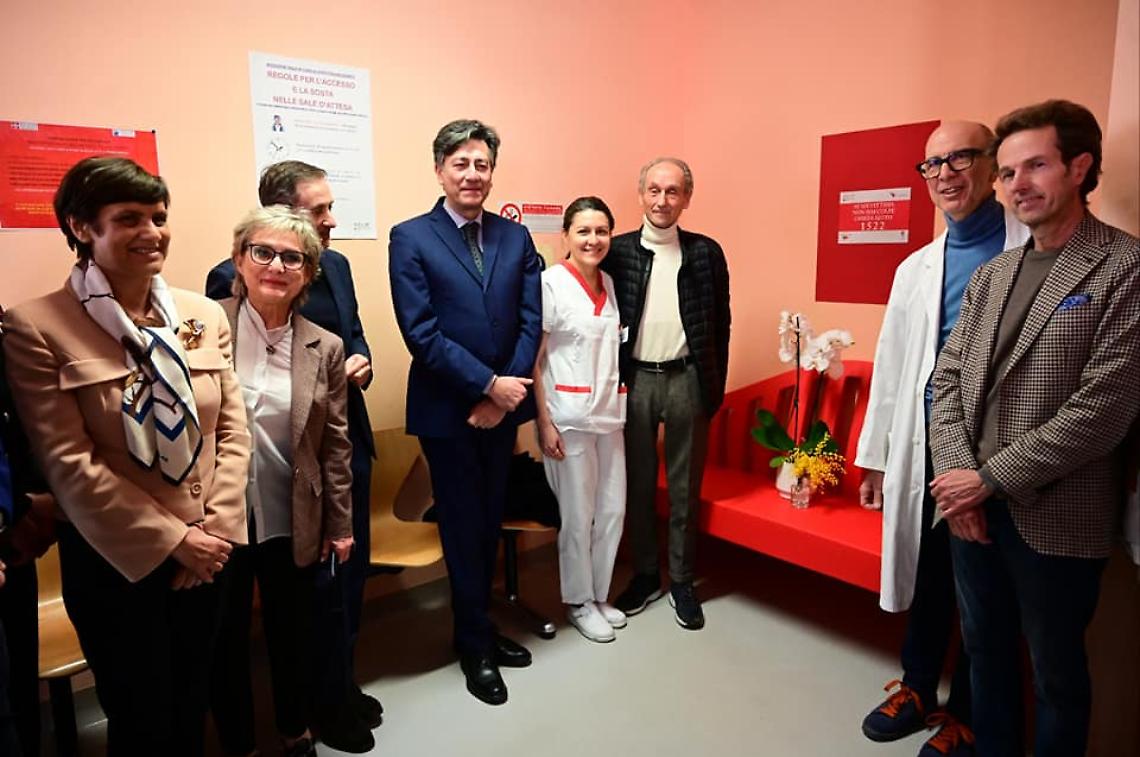 panchina rossa ospedale