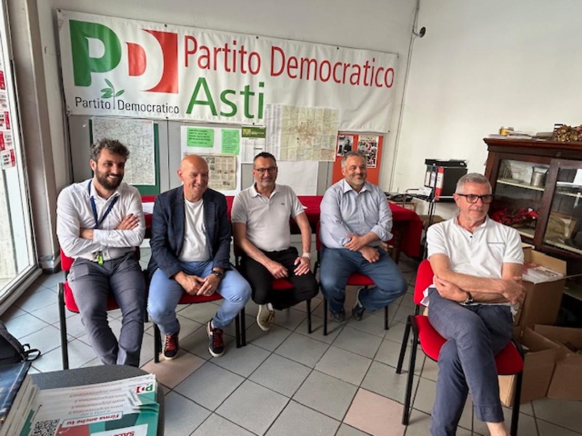 conferenza stampa del pd