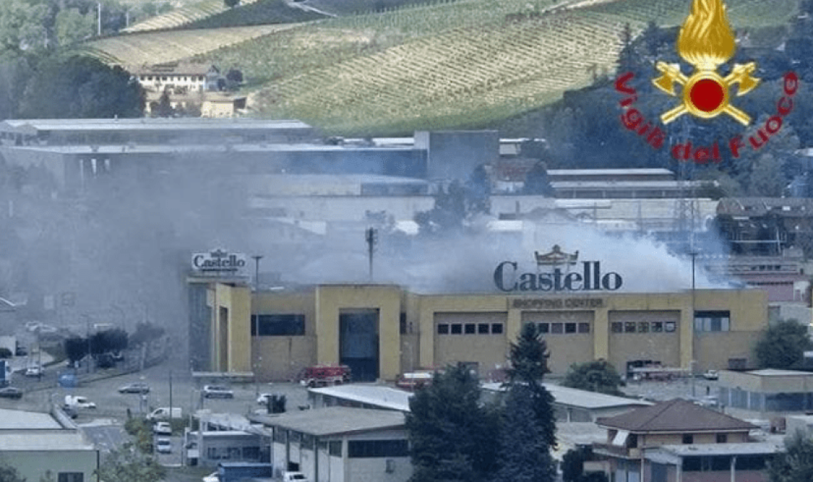 cuneo incendio negozio cinese morto titolare