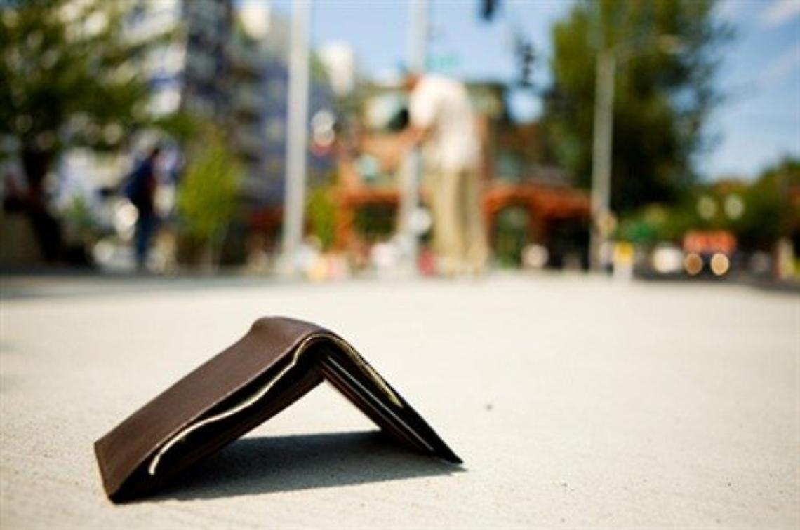 portafoglio smarrito