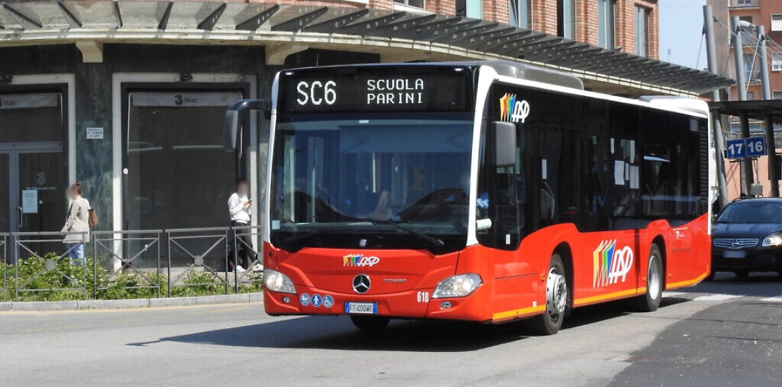sospensione bus Carnevale