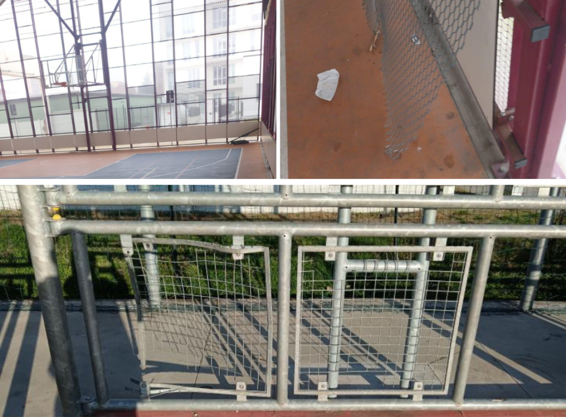 degrado piattaforme sportive