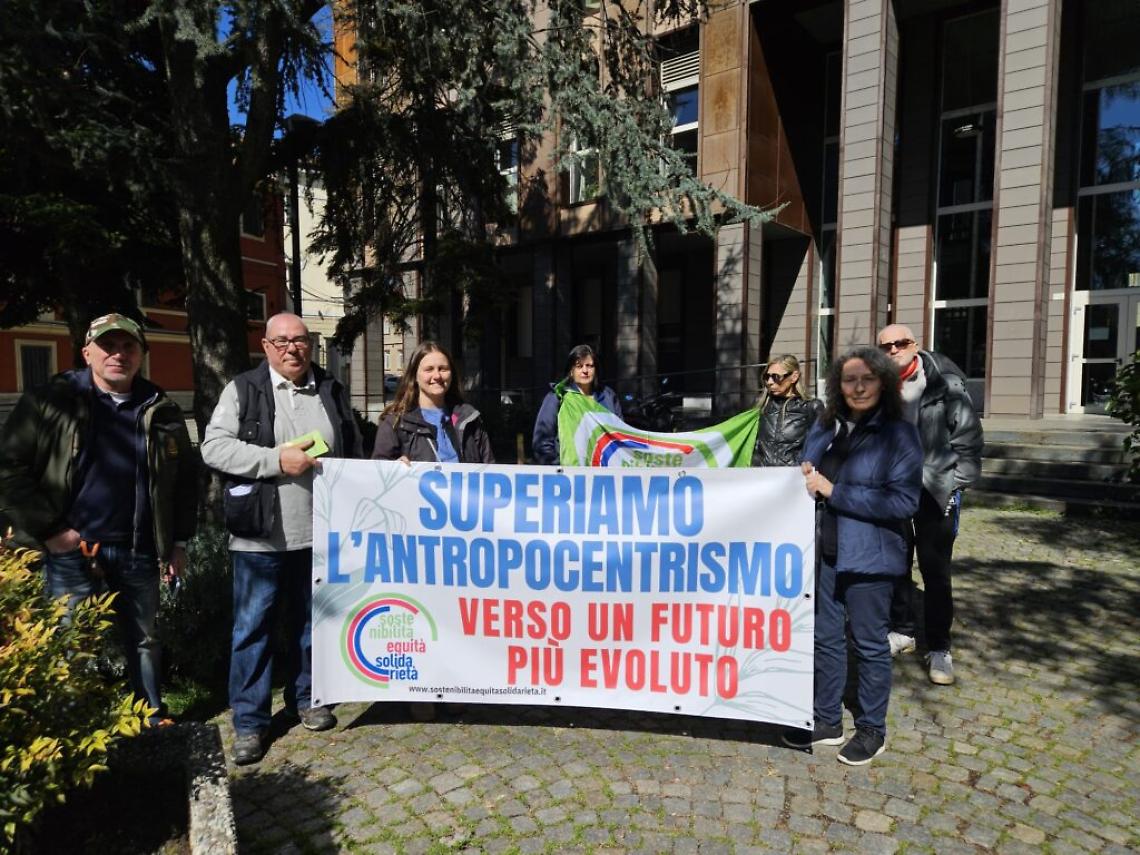 sciopero della fame sit in platani di corso Savona