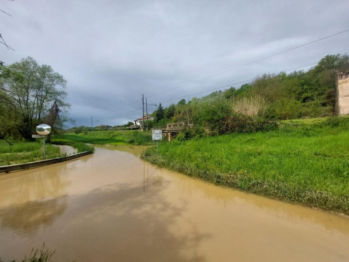 brascone allagato dal rio vallerivi il aprile