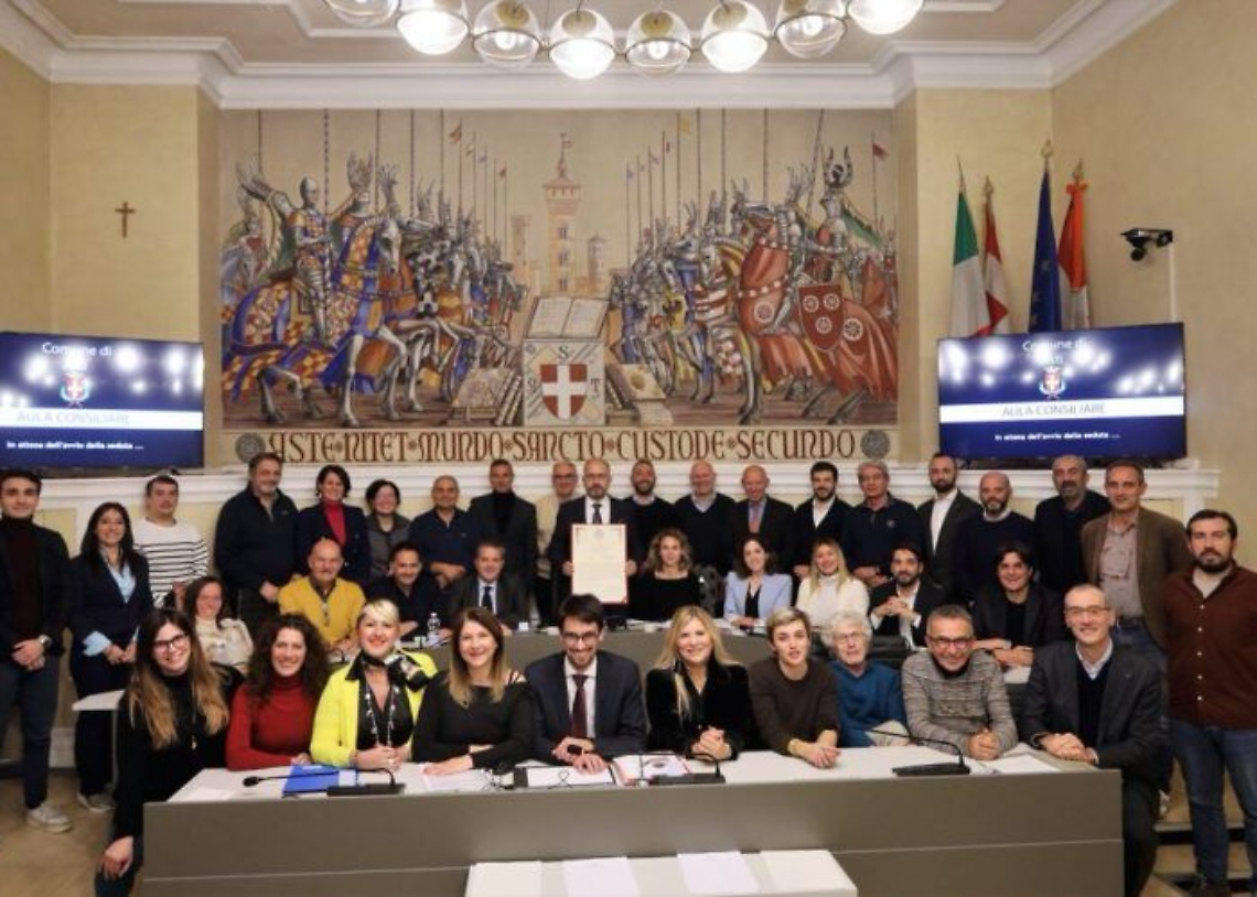 la cittadinanza onoraria al al papa