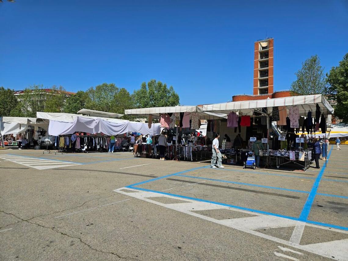 mercato di piazza del Palio