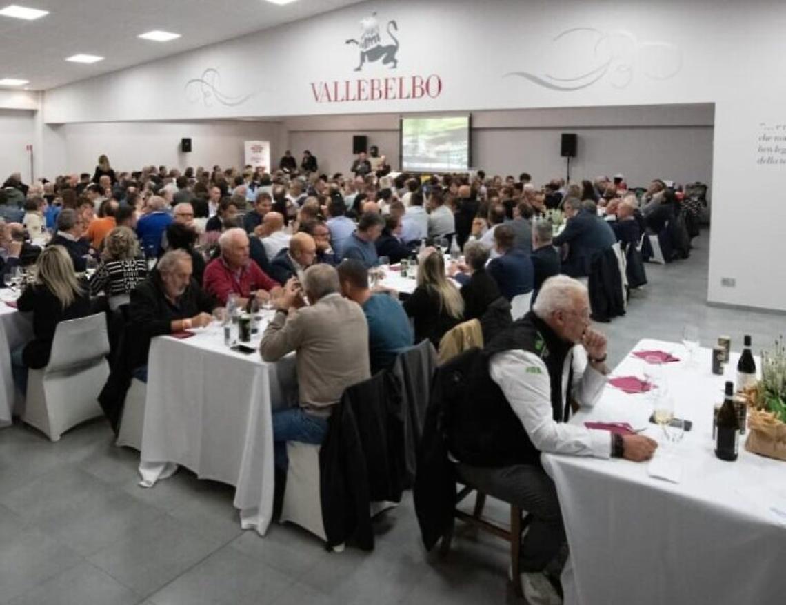 Un momento della serata