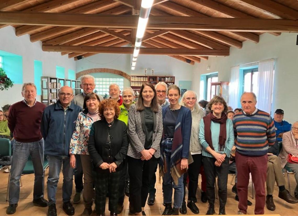 Palestra della memoria volontari